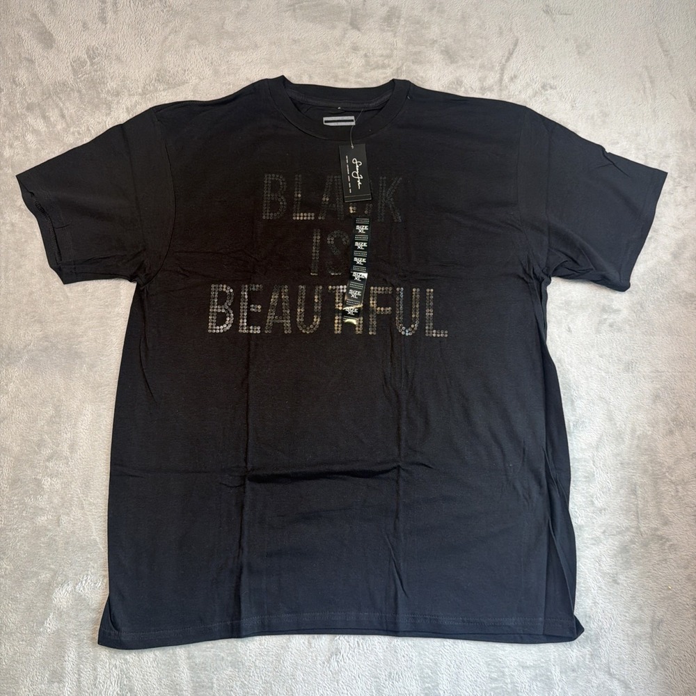 Sean Jean Black Is Beautiful Back T Shirt XL